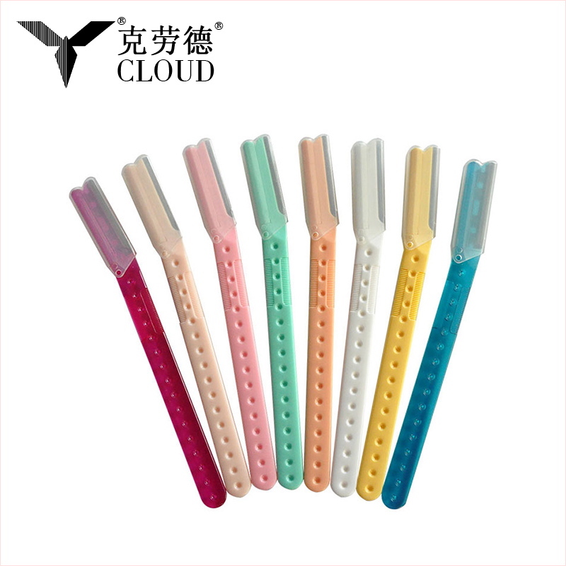 Ögonbrynstrimmerrakapparat med precisionsskydd