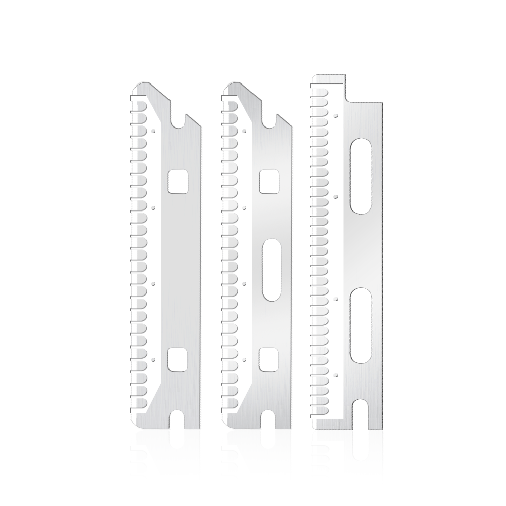 Fleranvändbara, återanvändbara rakblad för ögonbryn i rostfritt stål