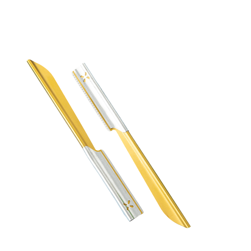 Ögonbryns- och ansiktstrimmerhyvel med halkskydd