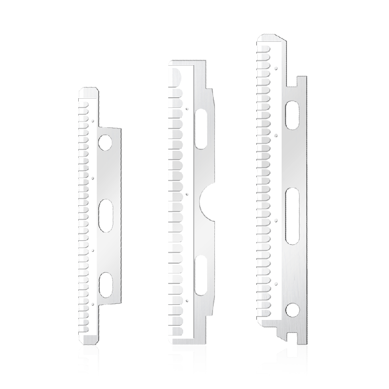 Nanobelagda rakblad för ansikte och ögonbryn i rostfritt stål