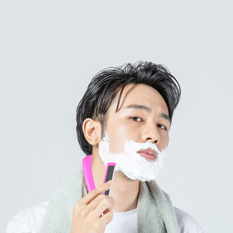 74 blad i plast rakhyvelhandtag