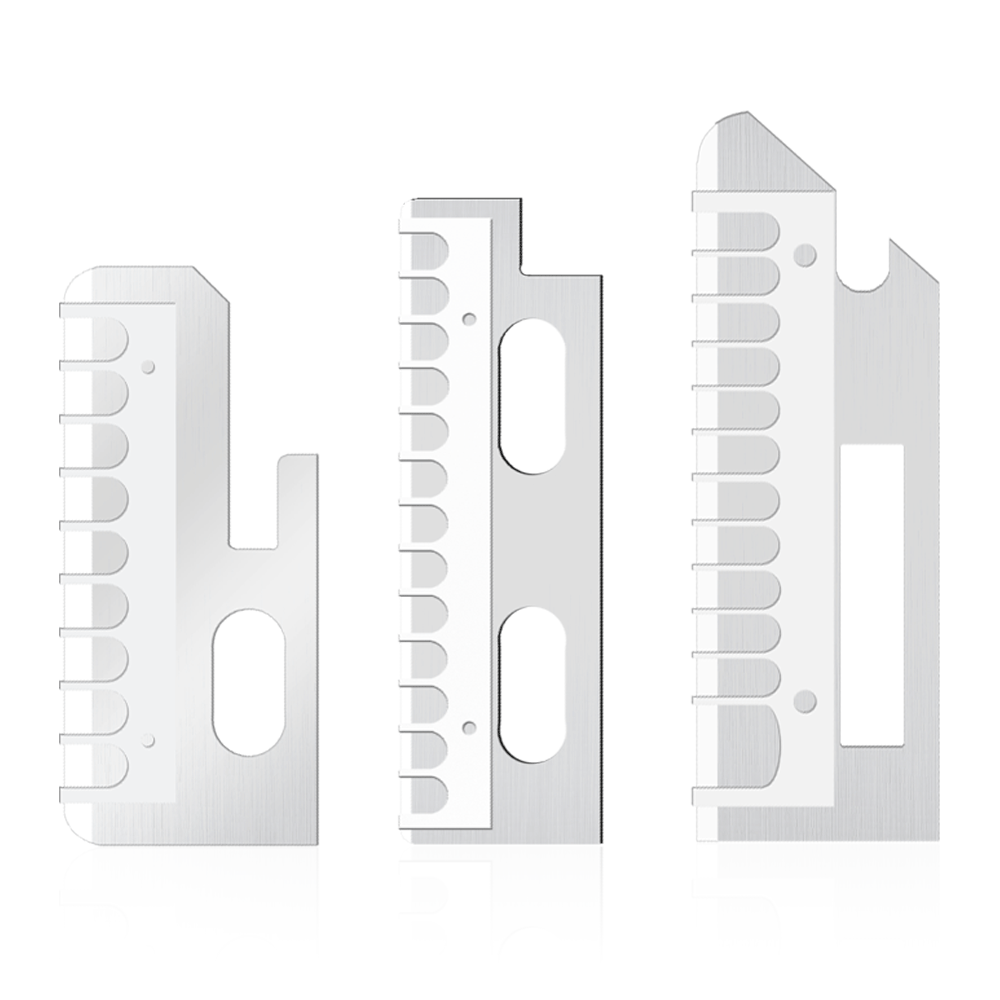 Precision, skarpa knivblad för formning av ögonbryn i rostfritt stål
